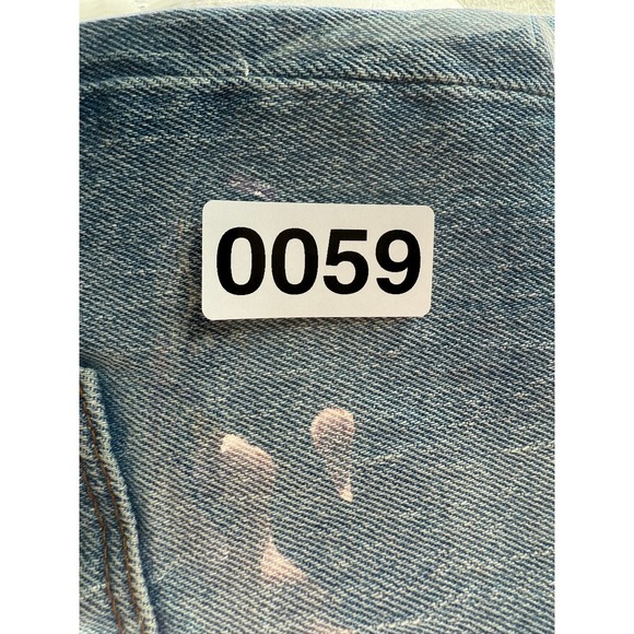 Madewell Womens Classic Straight Leg Jeans Size 28 Distressed Frayed Hem Denim - Picture 12 of 12